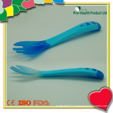 Food Grade Temperature Silicone Baby Feeding Spoon